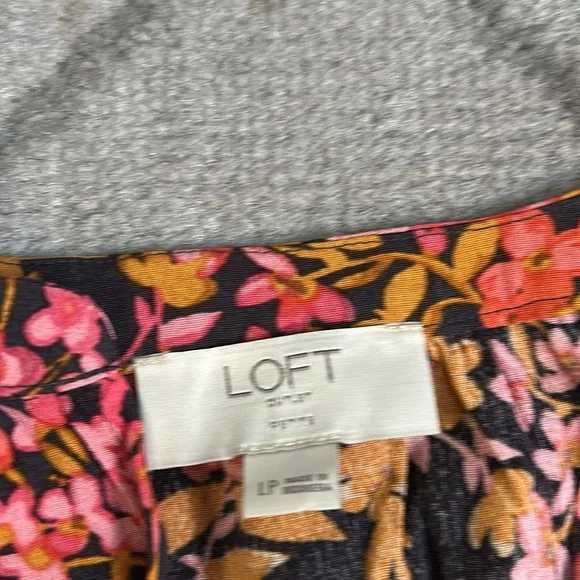 LOFT Floral Mini Dress - Picture 2 of 7